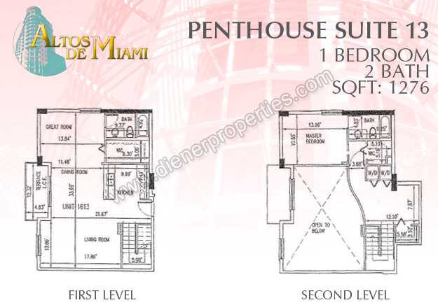 Altos de Miami Condo Floor Plans